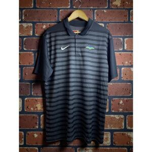 Nike MLB Dri-FIT Tampa Bay Rays Polo Shirt – Black – Size Large